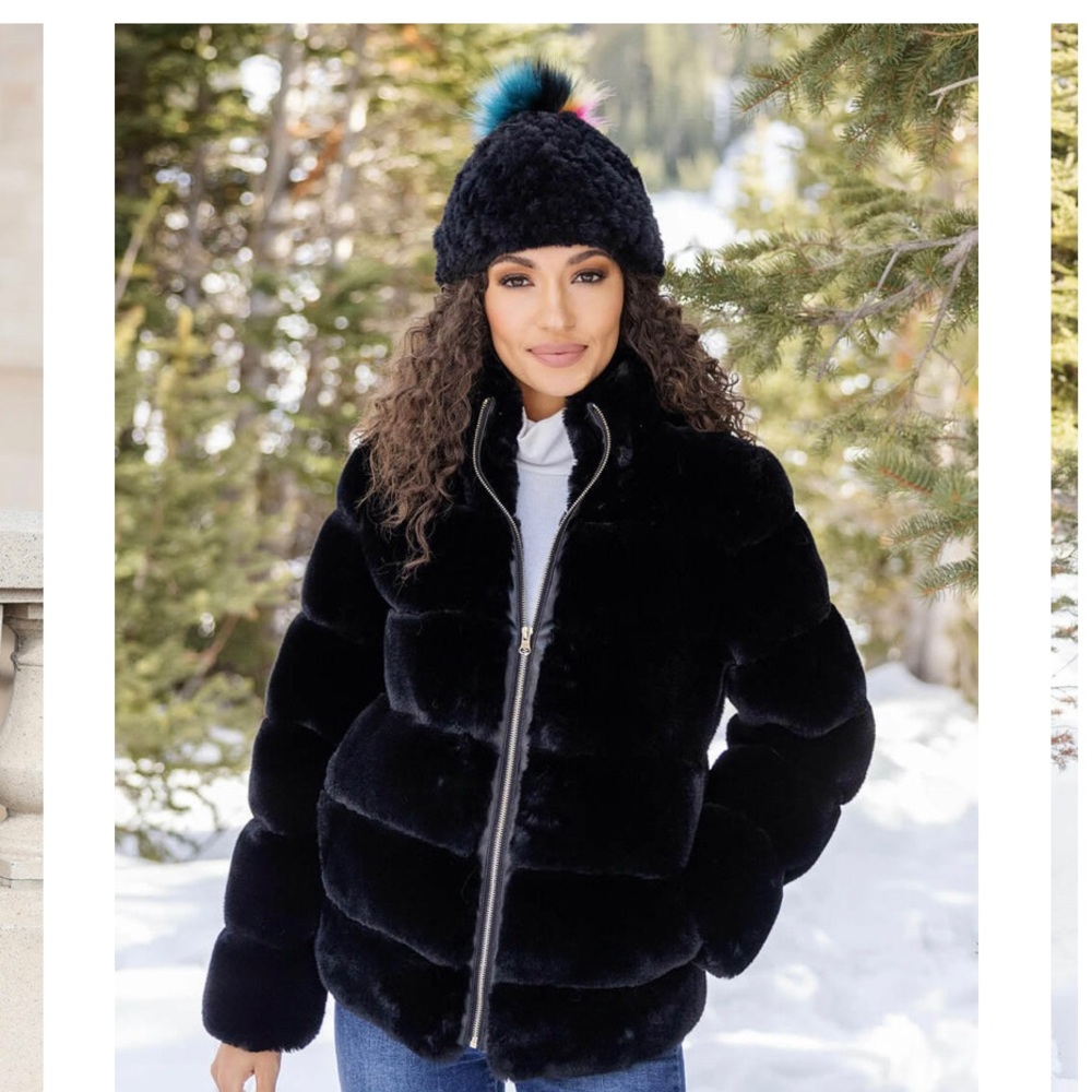 Fabulous furs uptown mink jacket NWT